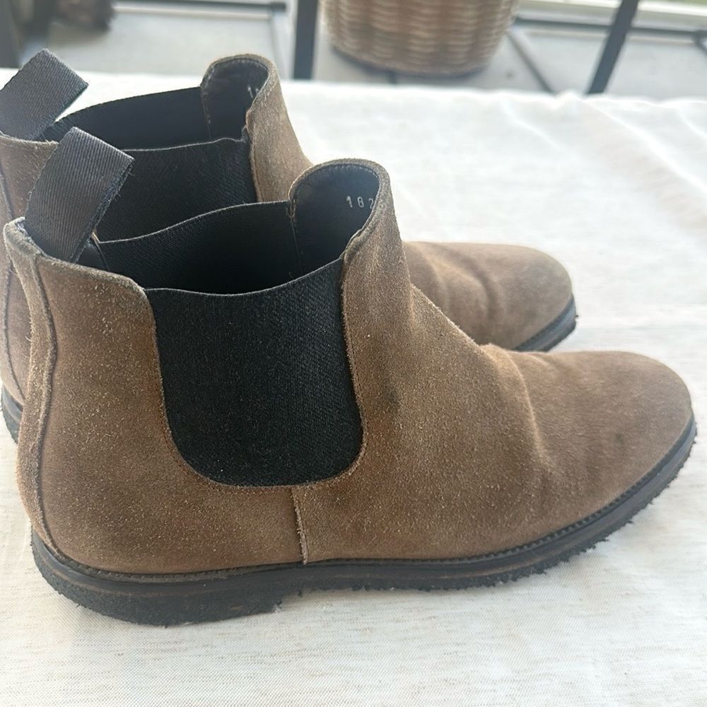 To Boot New York Brown Suede Men’s Chelsea Boots 10